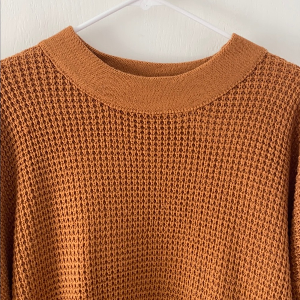 Rust Chunky Sweater - Picture 2 of 5